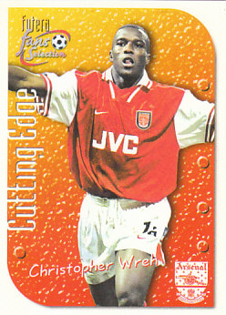 Christopher Wreh Arsenal 1999 Futera Fans' Selection #4